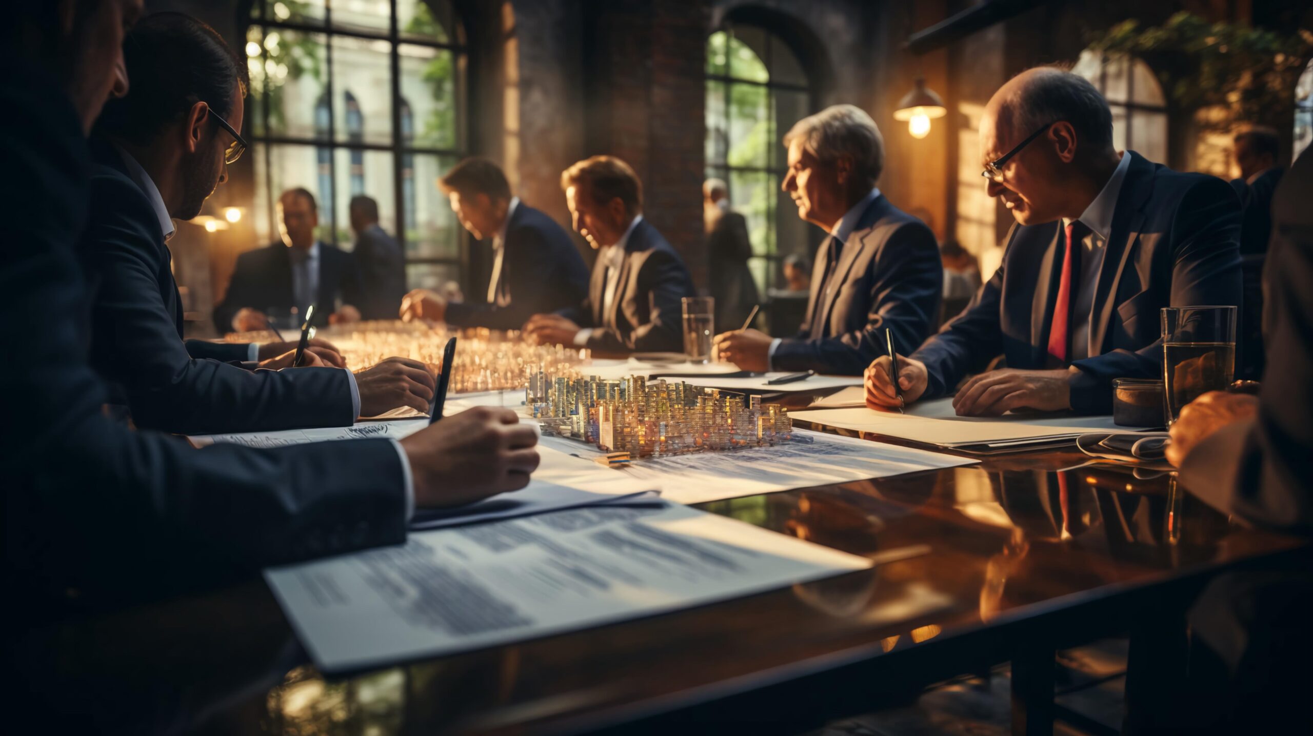 Business meeting, business negotiations, executive meeting